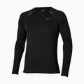 Lauf-Langarmshirt für Herren Mizuno Active Dryaeroflow black