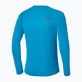 Lauf-Langarmshirt für Herren Mizuno Active Dryaeroflow blue jewel 2