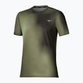 Herren-Laufshirt Mizuno Core Graphic Short Sleeve forest night