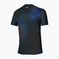 Herren-Laufshirt Mizuno Core Graphic Short Sleeve black/blue 2