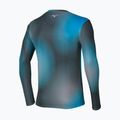 Lauf-Langarmshirt für Herren Mizuno Core Graphic Long Sleeve Tee dark slate 2