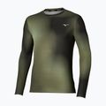 Lauf-Langarmshirt für Herren Mizuno Core Graphic Long Sleeve Tee Forest Night