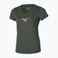 Damen-Laufshirt Mizuno Core Runbird Forest Night