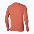 Lauf-Langarmshirt für Herren Mizuno Core Impulse Long Sleeve Tee ginger 2