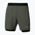 Herren-Laufshorts Mizuno Core 7.5 Inches 2In1 forest night