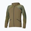 Laufjacke für Herren Mizuno Active Alpha Hooded Jacket martini olive