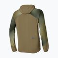 Laufjacke für Herren Mizuno Active Alpha Hooded Jacket martini olive 2