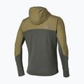 Laufjacke für Herren Mizuno Active Warmalite Hybrid Full Zip Hooded Long Sleeve Top forest night 2