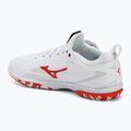 Herren-Tennisschuhe Mizuno Wave Drive Neo 4 white/insignia blue/orange 3
