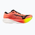 Laufschuhe Mizuno Hyperwarp Pure lava orange/black/lightning yellow