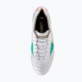 Fußballschuhe Mizuno Morelia II Elite FG white/arcadia/lava orange 5