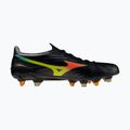 Fußballschuhe Mizuno Alfa III Elite Mix black/lava orange/evening primrose 2