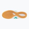 Fußballschuhe Mizuno Morelia Sala Elite IN white/arcadia/lava orange 2