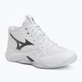 Volleyballschuhe Mizuno Wave Momentum Pro Mid white/metallic gray/black