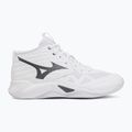 Volleyballschuhe Mizuno Wave Momentum Pro Mid white/metallic gray/black 2