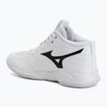 Volleyballschuhe Mizuno Wave Momentum Pro Mid white/metallic gray/black 3
