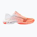 Volleyballschuhe Mizuno Wave Lightning Elite flamingo coral/lava orange/white