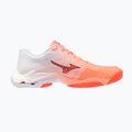 Volleyballschuhe Mizuno Wave Lightning Elite flamingo coral/lava orange/white 2