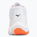 Volleyballschuhe Mizuno Wave Lightning Elite Mid Flamingo Coral/Lava Orange/White 6