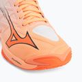 Volleyballschuhe Mizuno Wave Lightning Elite Mid Flamingo Coral/Lava Orange/White 7