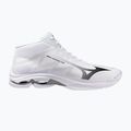 Volleyballschuhe Mizuno Wave Lightning Pro Mid white/black/ultimate gray 2