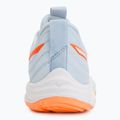 Damen-Volleyballschuhe Mizuno Wave Momentum Elite blue finch/white/lava orange 6