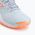 Damen-Volleyballschuhe Mizuno Wave Momentum Elite blue finch/white/lava orange 7