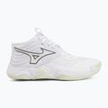 Damen-Volleyballschuhe Mizuno Wave Momentum Elite Mid white/balsam green/ambrosia 2