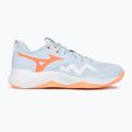 Damen-Volleyballschuhe Mizuno Wave Momentum Pro blue finch/lava orange/flamingo coral 2