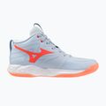 Damen-Volleyballschuhe Mizuno Wave Momentum Pro Mid blue finch/lava orange/flamingo coral 2