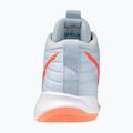 Damen-Volleyballschuhe Mizuno Wave Momentum Pro Mid blue finch/lava orange/flamingo coral 3