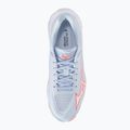 Damen-Volleyballschuhe Mizuno Wave Lightning Elite blue finch/white/lava orange 5