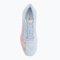 Damen-Volleyballschuhe Mizuno Wave Lightning Elite blue finch/white/lava orange 5