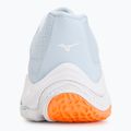 Damen-Volleyballschuhe Mizuno Wave Lightning Elite blue finch/white/lava orange 6