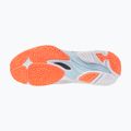 Damen-Volleyballschuhe Mizuno Wave Lightning Elite Mid blue finch/whitelava orange 4