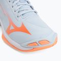 Damen-Volleyballschuhe Mizuno Wave Lightning Pro blue finch/lava orange/flamingo coral 7