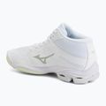Damen-Volleyballschuhe Mizuno Wave Lightning Pro Mid white/aqua gray/ambrosia 3