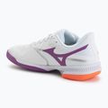 Damen Tennisschuhe Mizuno Wave Exceed Court AC white/dahlia/lava orange 3