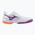 Damen Tennisschuhe Mizuno Wave Exceed Court AC white/dahlia/lava orange 2