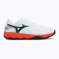 Herren-Tennisschuhe Mizuno Wave Enforce Court 2 AC white/insignia blue/orange 2