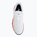 Herren-Tennisschuhe Mizuno Wave Enforce Court 2 AC white/insignia blue/orange 5