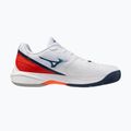 Herren-Tennisschuhe Mizuno Neo Ace AC white/insignia blue/orange 2