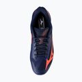 Herren-Tennisschuhe Mizuno Wave Exceed Court CC beacon blue/lava orange/white 5