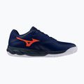 Herren-Tennisschuhe Mizuno Wave Enforce Court 2 CC beacon blue/lava orange/white