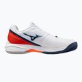 Herren-Tennisschuhe Mizuno Neo Ace CC white/insignia blue/orange 2