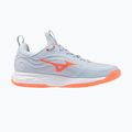 Damen-Volleyballschuhe Mizuno Wave Luminous Elite blue finch/lava orange/flamingo coral 2