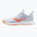 Damen-Volleyballschuhe Mizuno Wave Luminous Pro blue finch/lava orange/flamingo coral