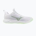 Damen-Volleyballschuhe Mizuno Wave Luminous Pro white/aqua gray/ambrosia