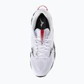 Herren-Laufschuhe Mizuno Wave Rider 30 Disclosure white/black/high risk red 5