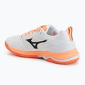 Handballschuhe Mizuno Wave Stealth Elite white/lava orange 3